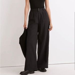 Madewell Petite Harlow Wide-Leg Pant